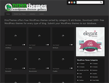 Tablet Screenshot of dinothemes.com